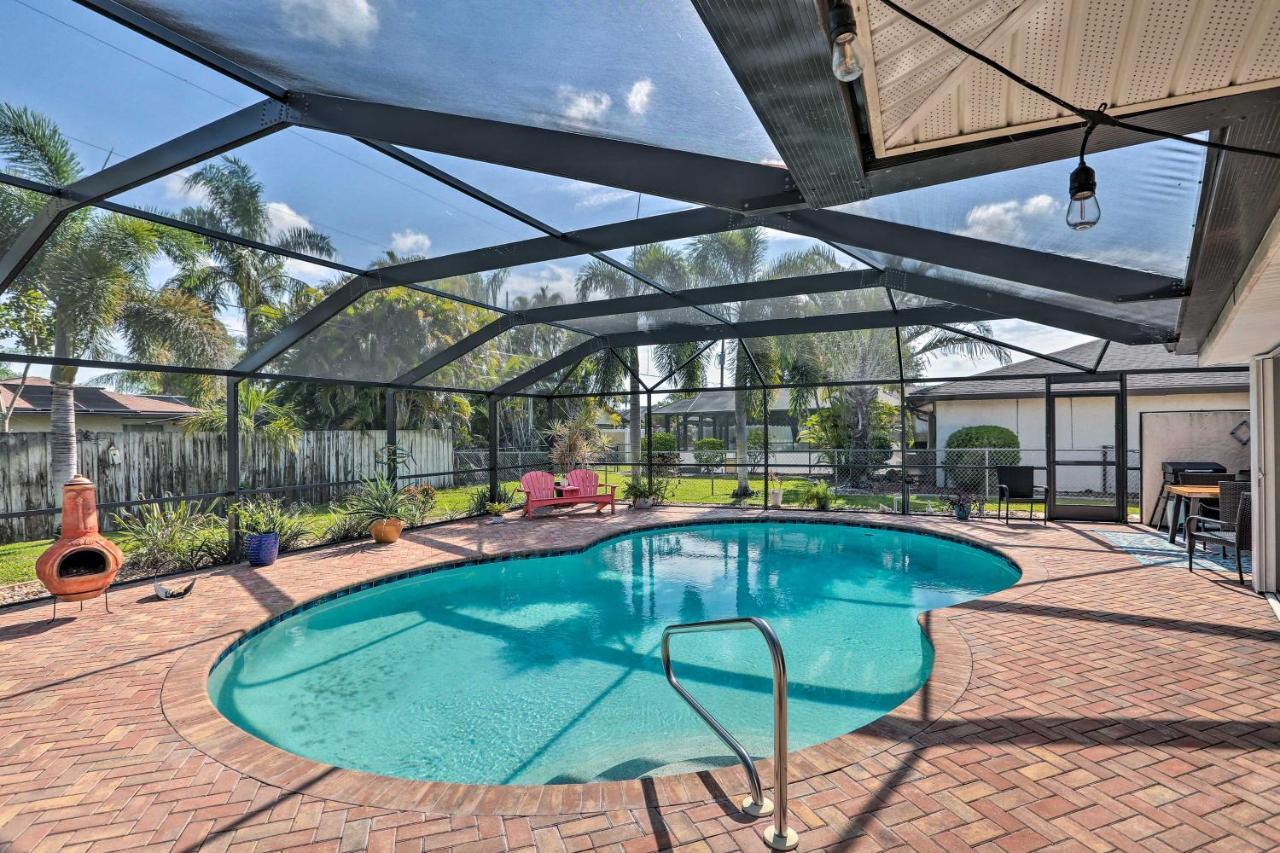 Private Pool And Covered Patio Cape Coral Haven! Exterior foto