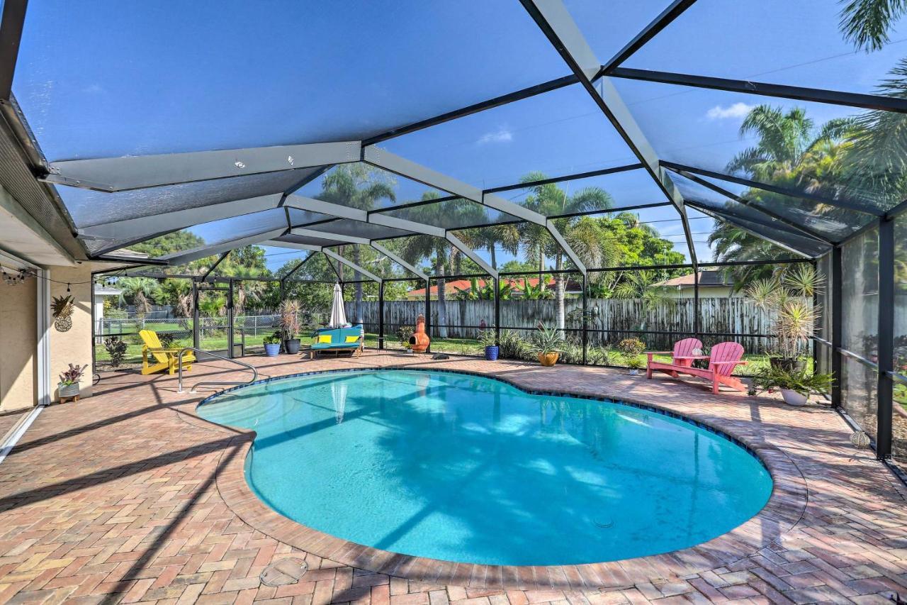 Private Pool And Covered Patio Cape Coral Haven! Exterior foto