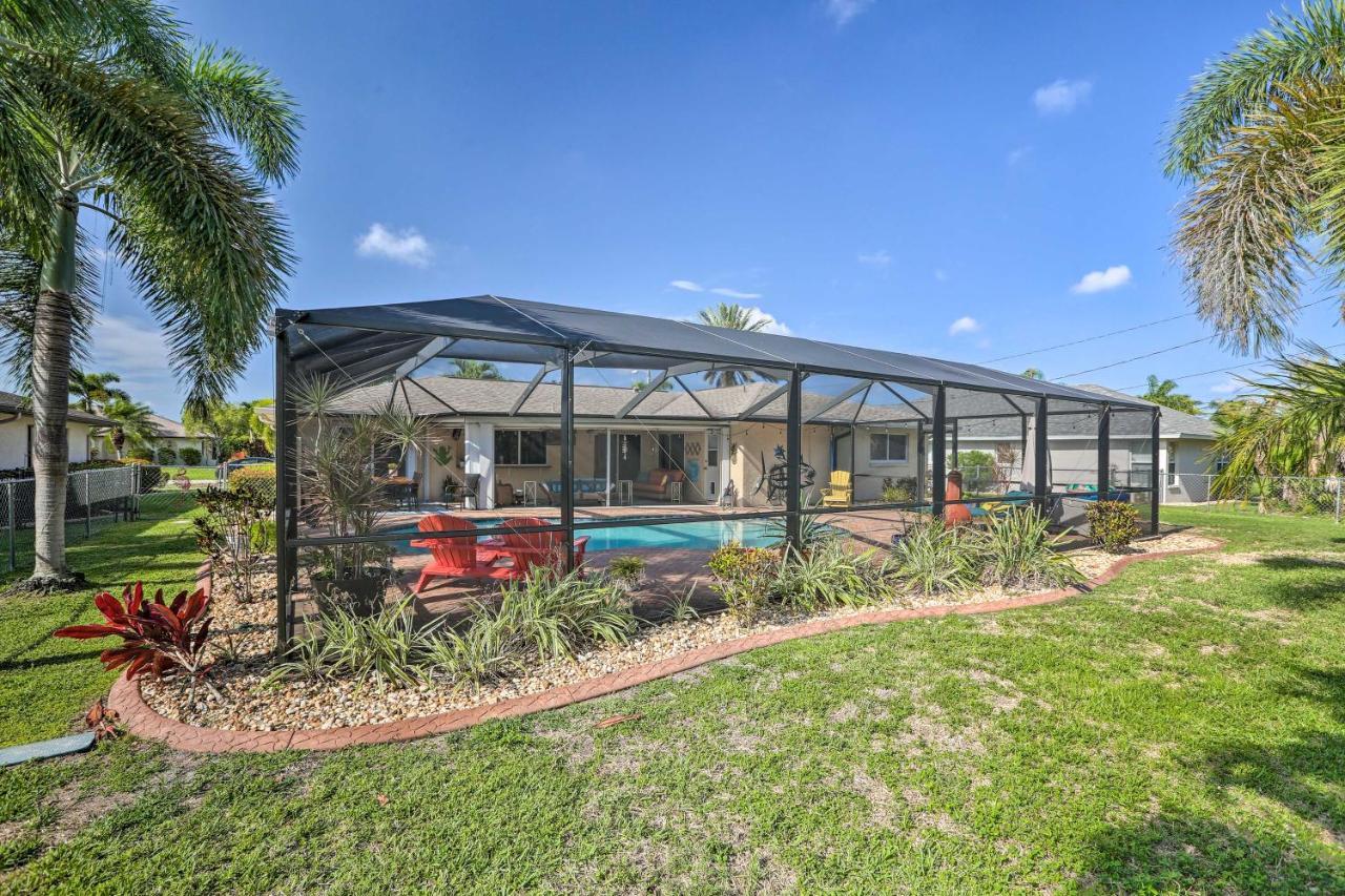 Private Pool And Covered Patio Cape Coral Haven! Exterior foto